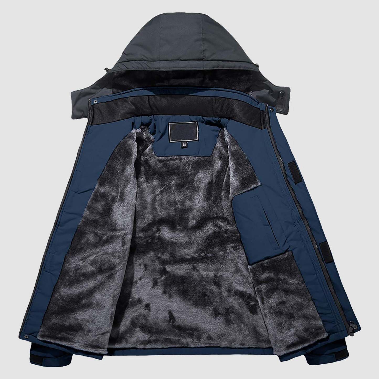 Men's Water-Repellent Winter Ski Jacket with Fleece Lining - MAGCOMSEN