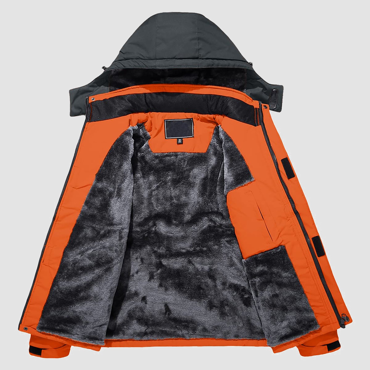 Men's Water-Repellent Winter Ski Jacket with Fleece Lining - MAGCOMSEN