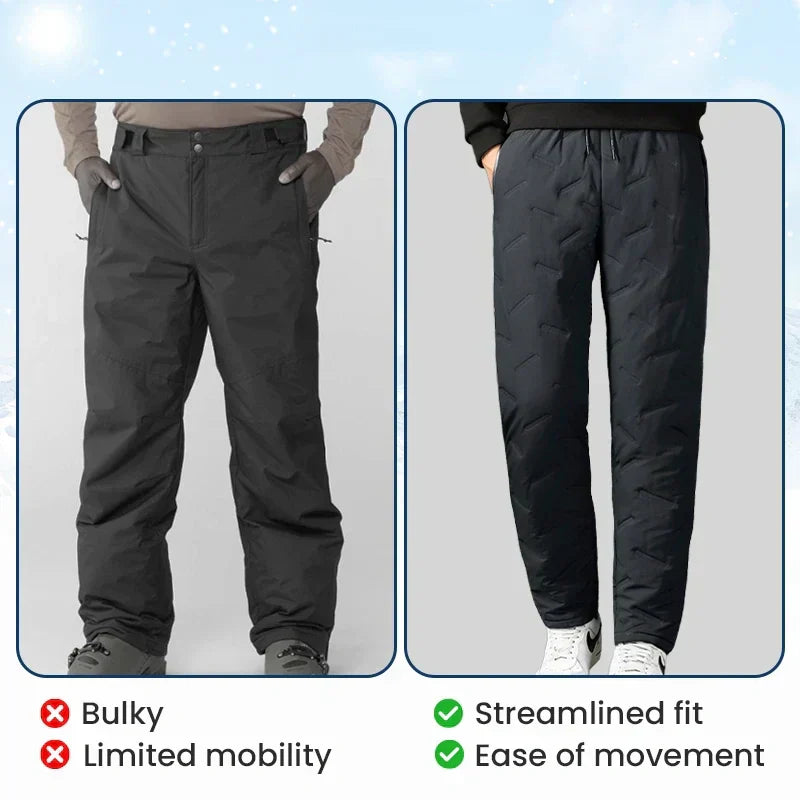 ⏳LAST DAY SALE 50% OFF!! ✨Unisex Super Cozy & Warm Fleece-Lined Waterproof Pants🔥