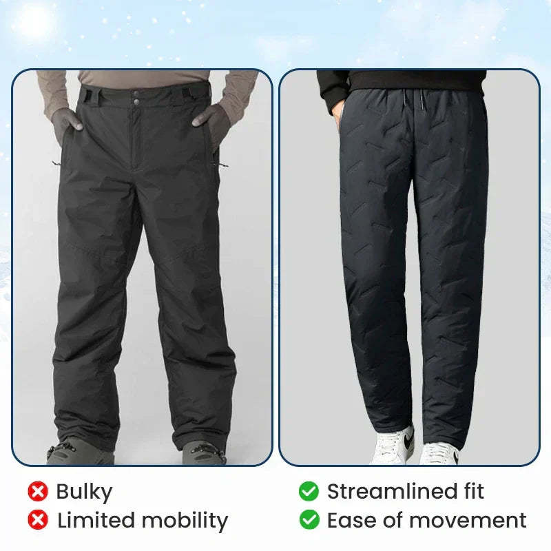⏳LAST DAY SALE 50% OFF!! ✨Unisex Super Cozy & Warm Fleece-Lined Waterproof Pants🔥