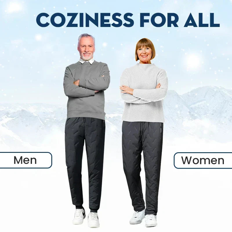 ⏳LAST DAY SALE 50% OFF!! ✨Unisex Super Cozy & Warm Fleece-Lined Waterproof Pants🔥
