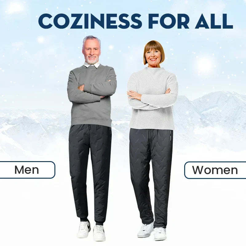 ⏳LAST DAY SALE 50% OFF!! ✨Unisex Super Cozy & Warm Fleece-Lined Waterproof Pants🔥