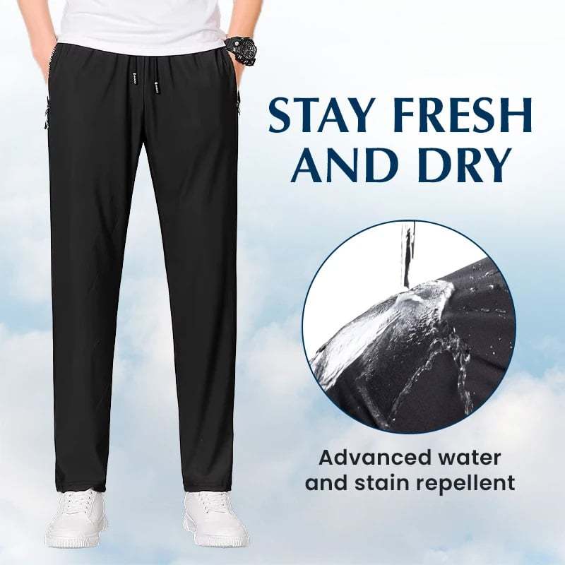 New Plus Size Unisex Ultra Stretch Quick Drying Pants