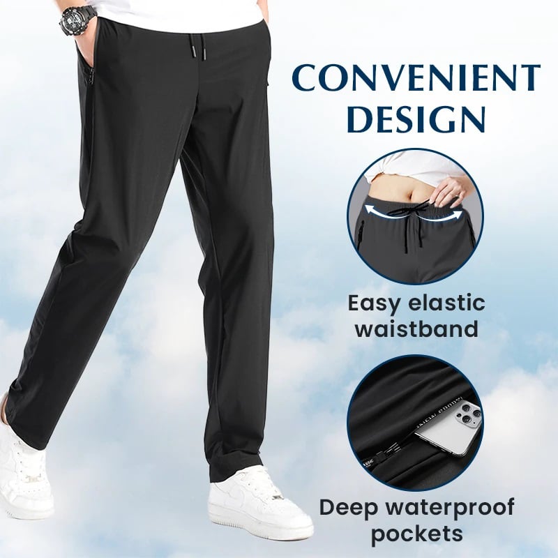 New Plus Size Unisex Ultra Stretch Quick Drying Pants