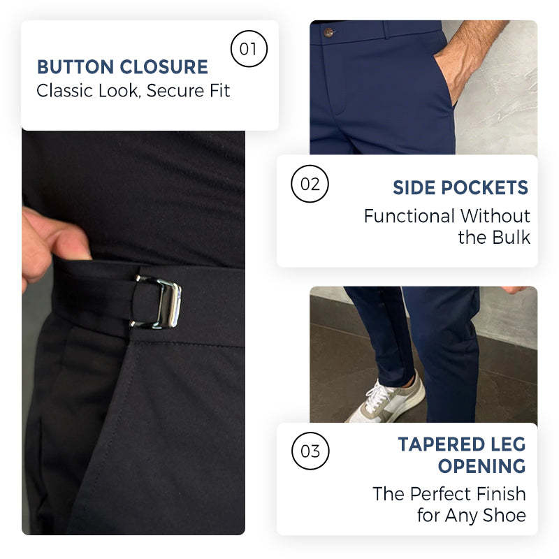 ⏳Time-limited Special⏰Men's Stretch Slim Fit Pants