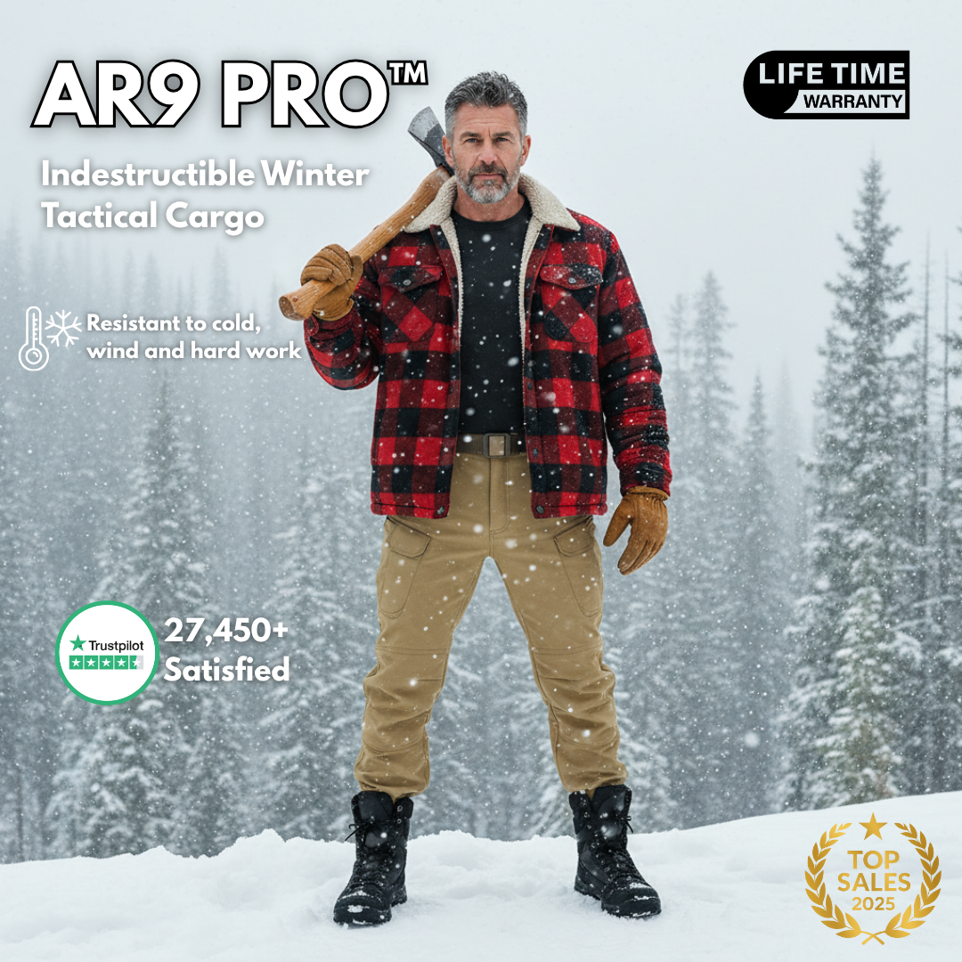 AR9 PRO™ | Indestructible Tactical Cargo for Brutal Winters