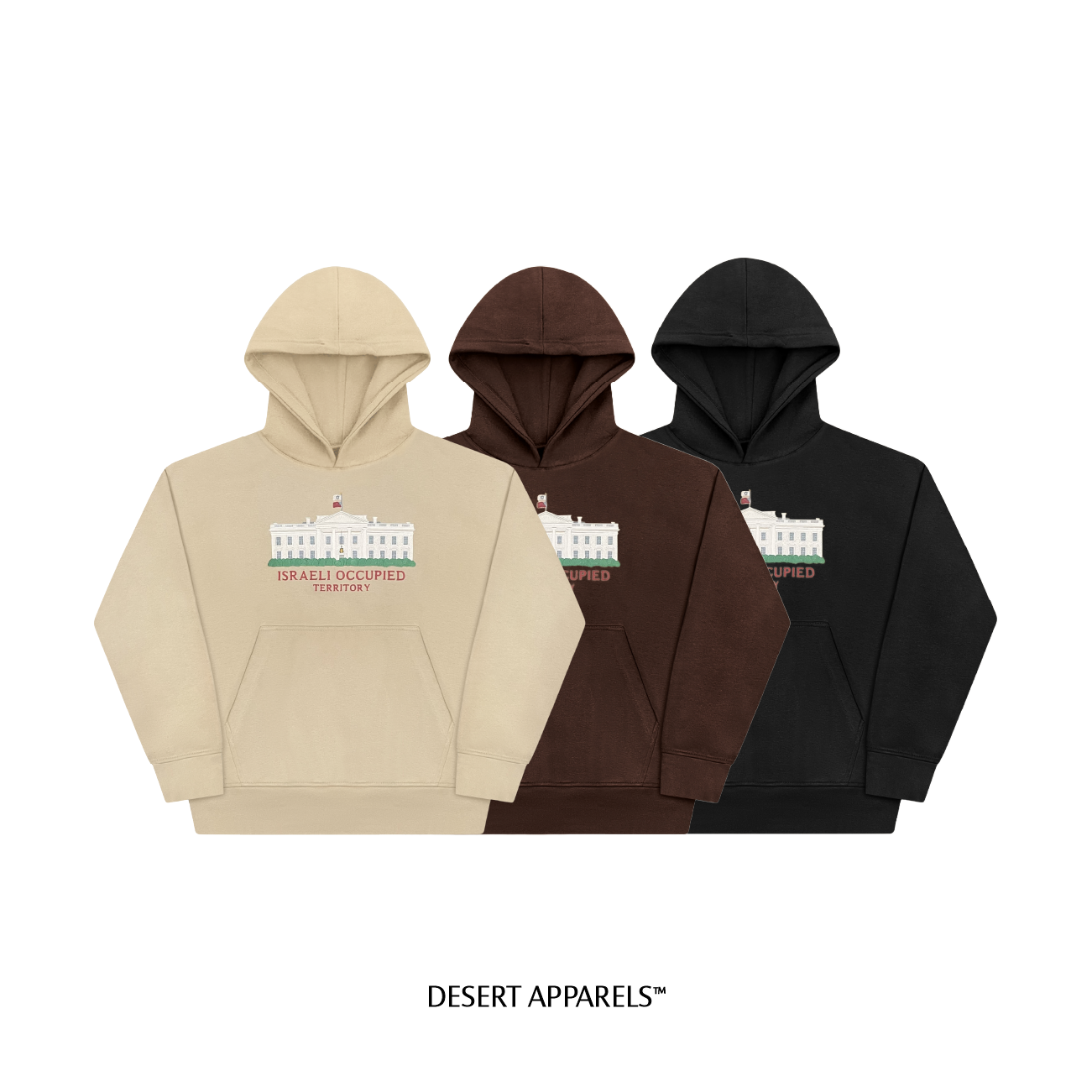Israeli Occupied Territory Hoodie | DESERT APPARELS™