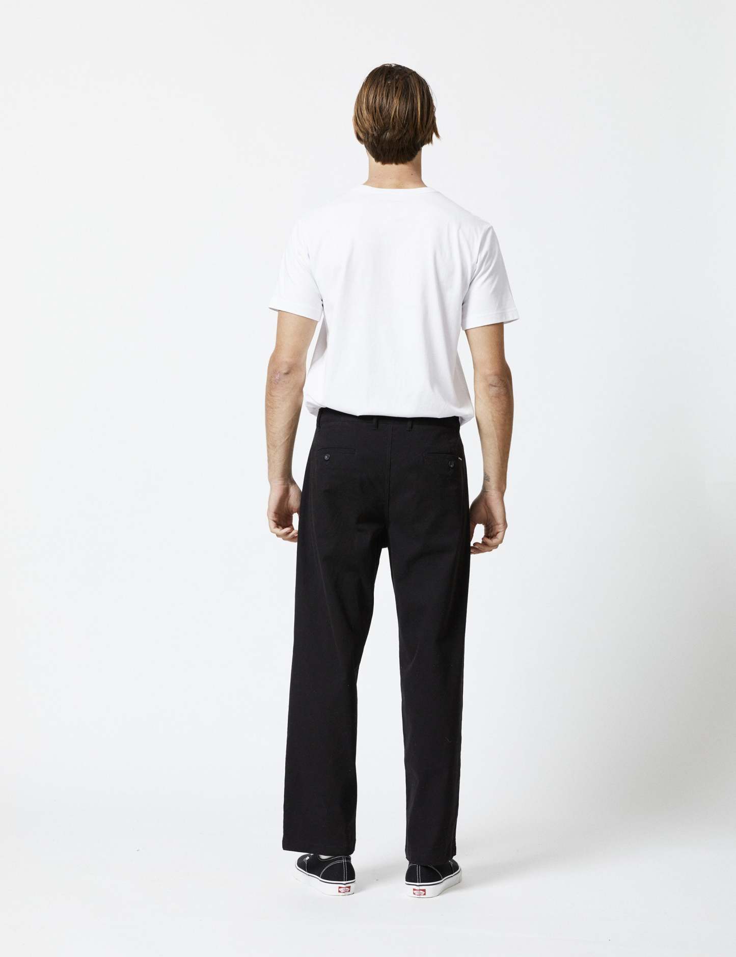 Brooklyn Pleated Pant - Black
