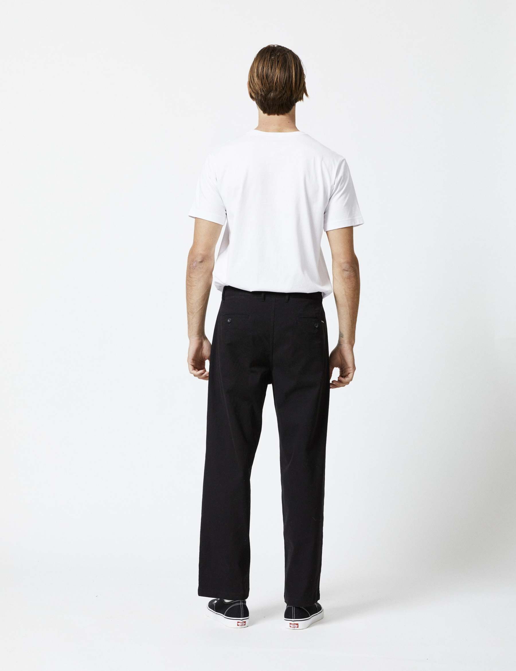 Brooklyn Pleated Pant - Black