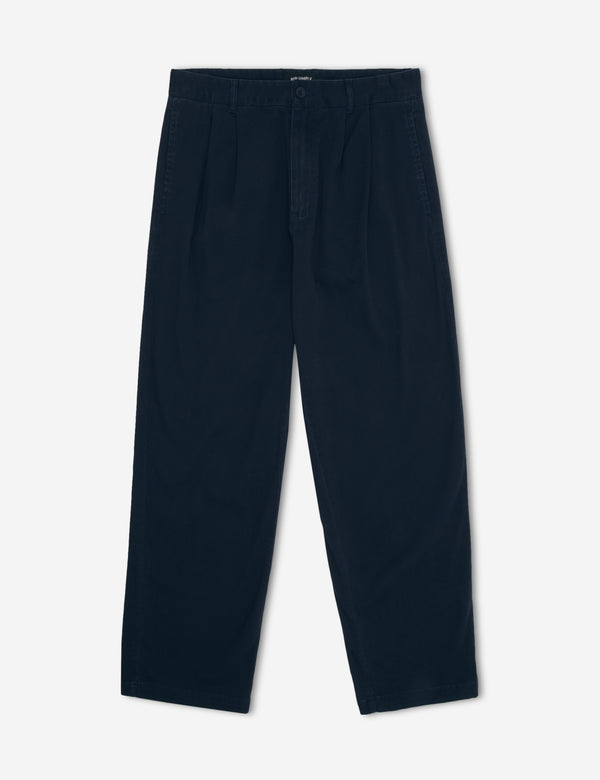 Brooklyn Pleated Pant - Black