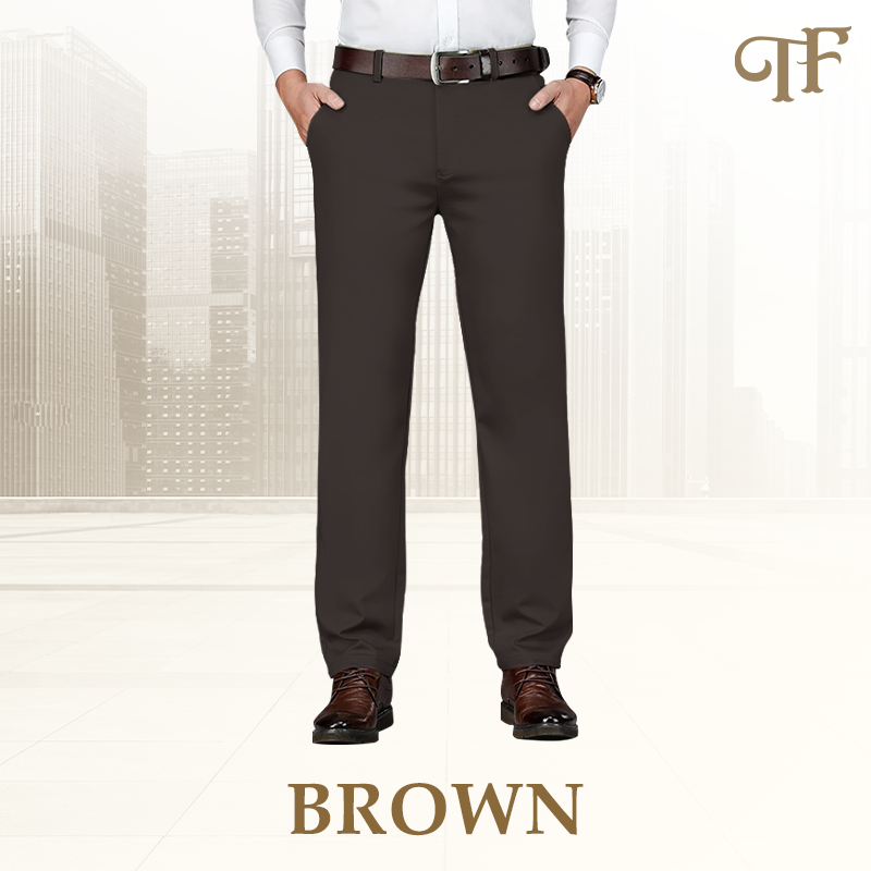 Men's High Stretch Straight Fit Pants