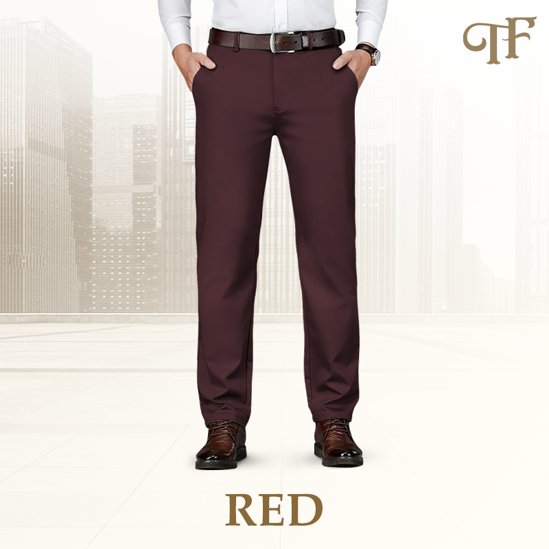 Men's High Stretch Straight Fit Pants