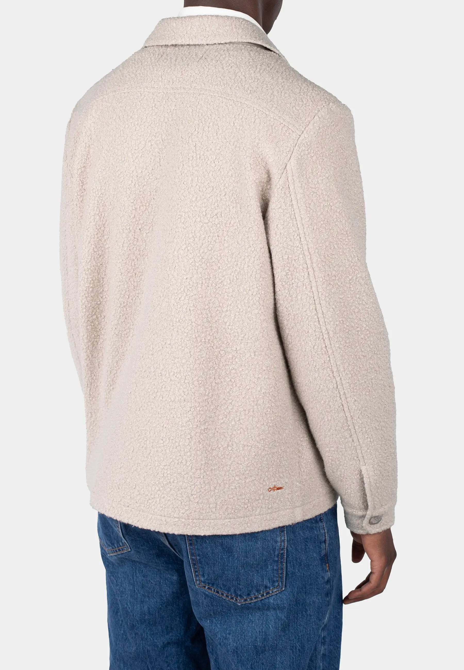 Fred boucle overshirt - Green