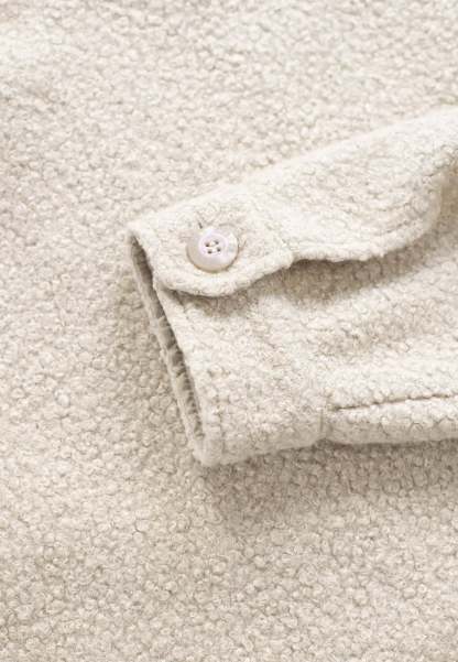 Fred boucle overshirt - Green