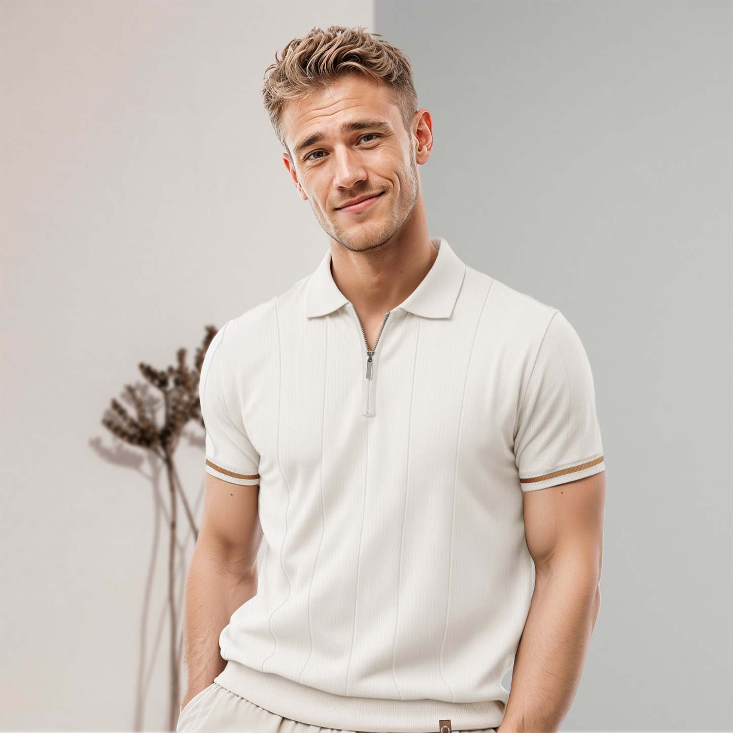 Torino Quarter-Zip Polo