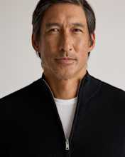 Mongolian Cashmere Full Zip Sweater