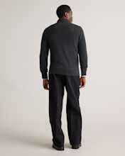 Mongolian Cashmere Full Zip Sweater