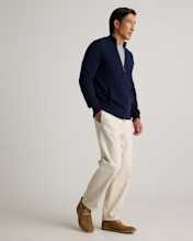 Mongolian Cashmere Full Zip Sweater