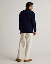 Mongolian Cashmere Full Zip Sweater