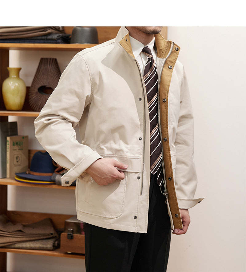 Waterproof Stand Collar Jacket