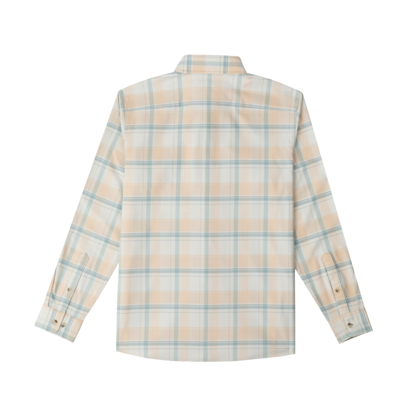 back of the encinitas flannel