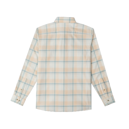 back of the encinitas flannel