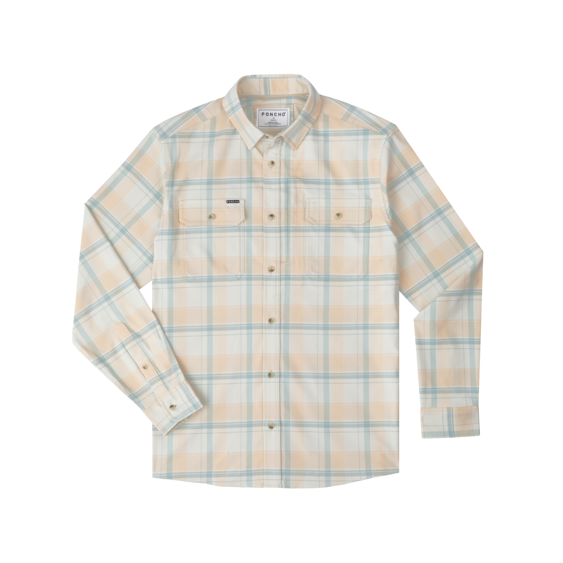 product photo of the encinitas flannel front
