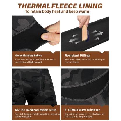 Men’s Fleece-Lined Thermal Set