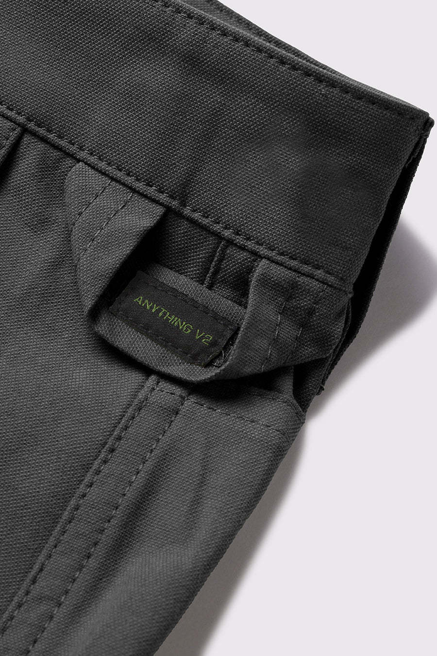 Covert Pant - Charcoal - photo from loop detail #color_charcoal