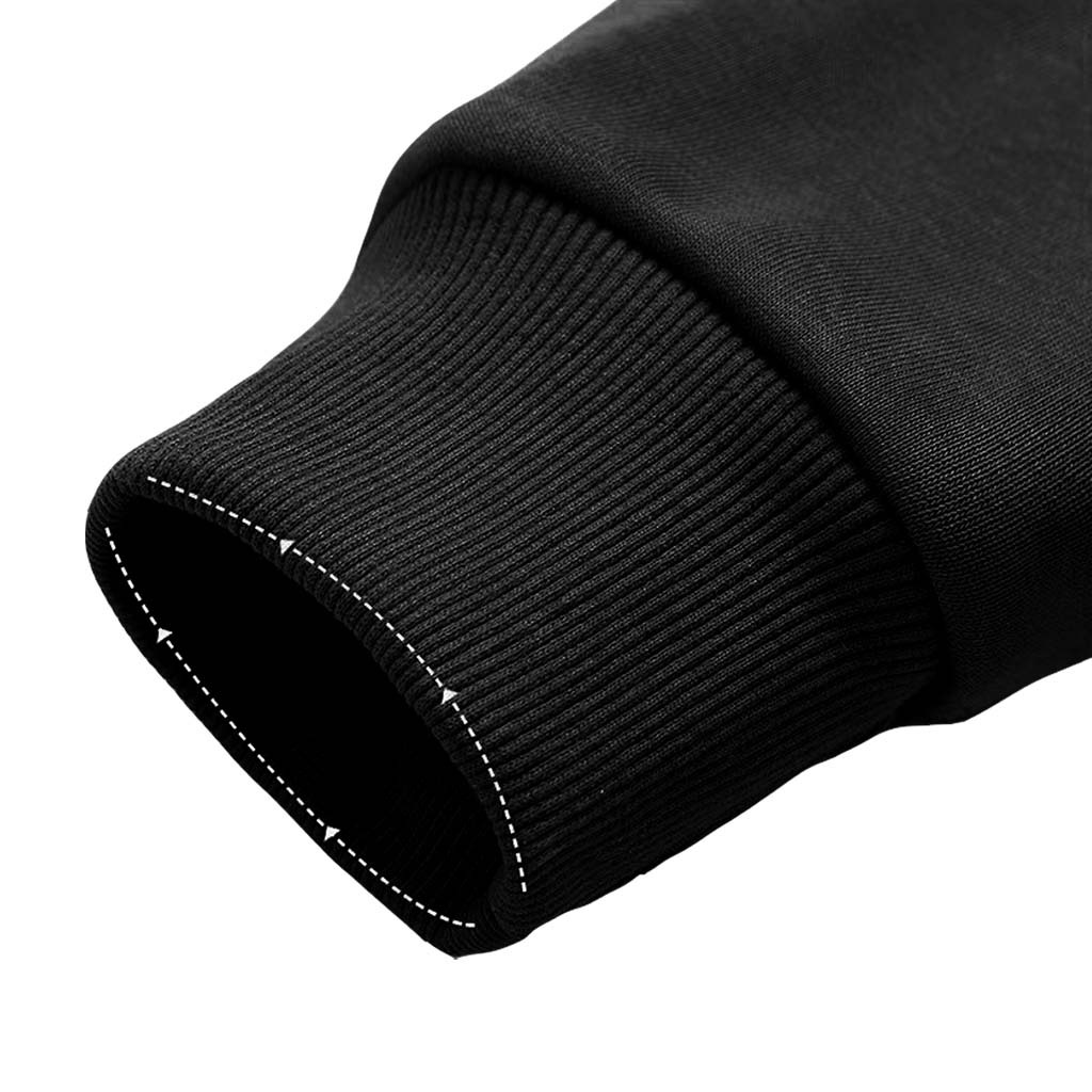 Men's Vintage Fleece Pocket Full Zip Long Sleeve Hoodie Jacket