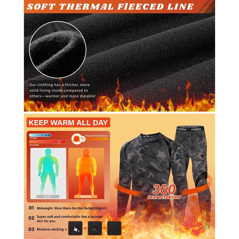 Men’s Fleece-Lined Thermal Set