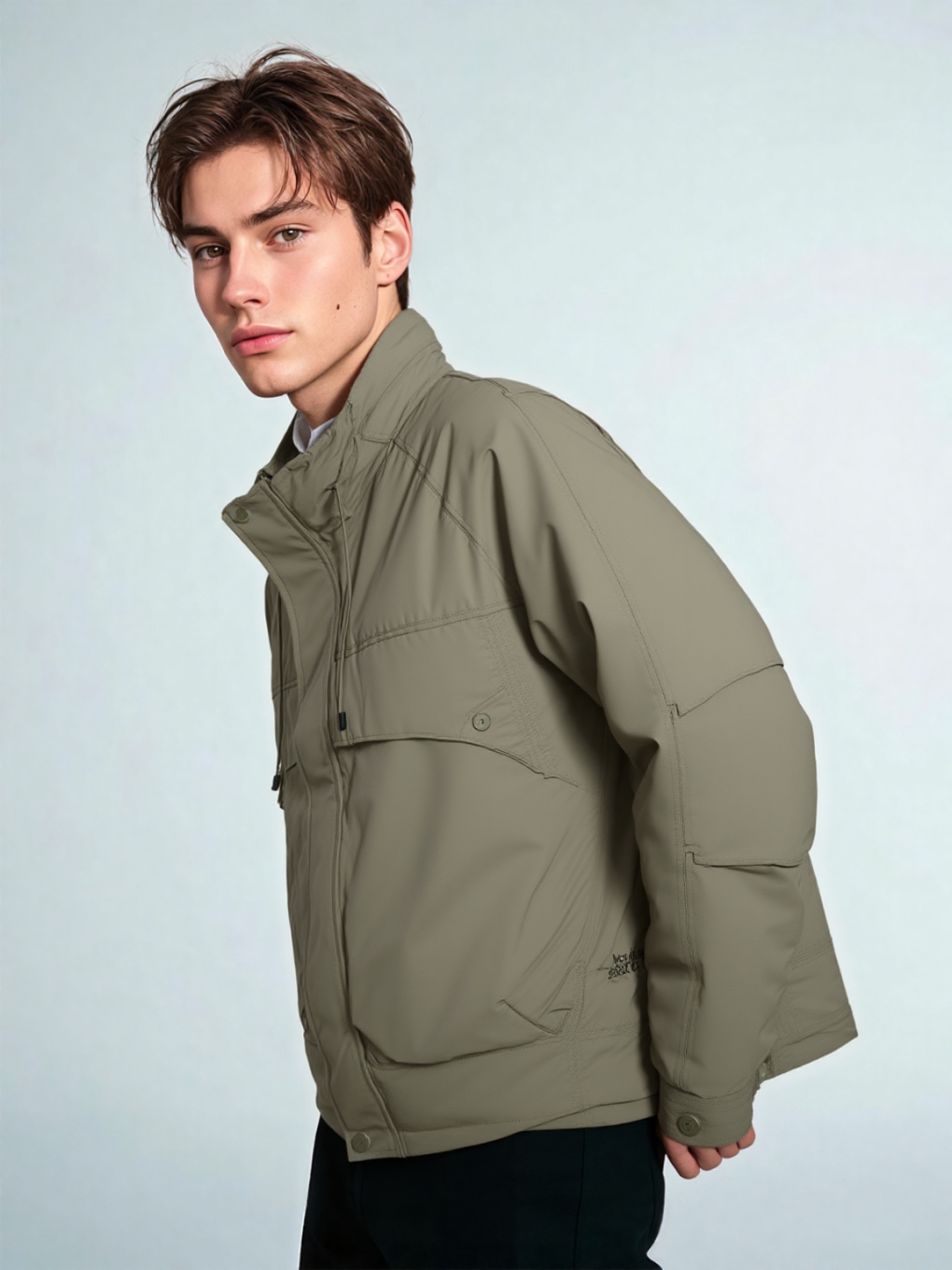 Winter Warm Windproof Hooded Jacket for Men