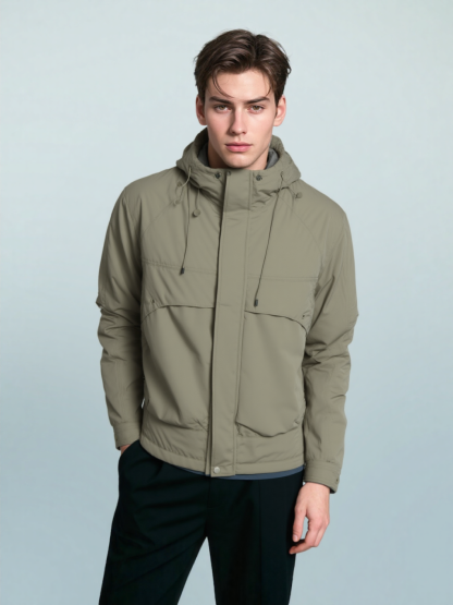 Winter Warm Windproof Hooded Jacket for Men