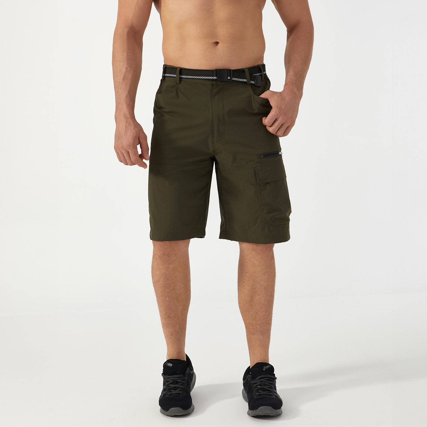 Men's Quick Dry Cargo Shorts - MAGCOMSEN