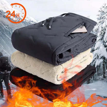 ⏳LAST DAY SALE 50% OFF!! ✨Unisex Super Cozy & Warm Fleece-Lined Waterproof Pants🔥