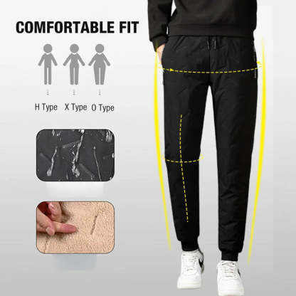 ⏳LAST DAY SALE 50% OFF!! ✨Unisex Super Cozy & Warm Fleece-Lined Waterproof Pants🔥