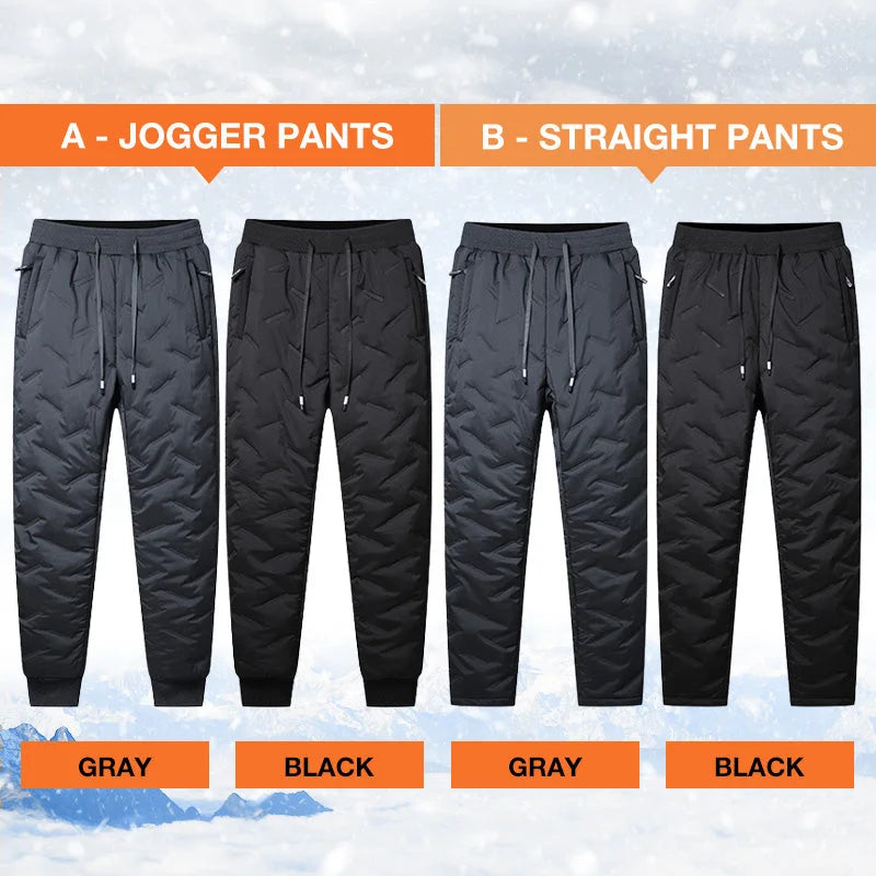 ⏳LAST DAY SALE 50% OFF!! ✨Unisex Super Cozy & Warm Fleece-Lined Waterproof Pants🔥
