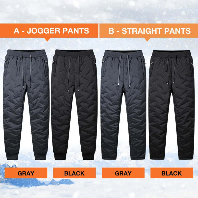 ⏳LAST DAY SALE 50% OFF!! ✨Unisex Super Cozy & Warm Fleece-Lined Waterproof Pants🔥