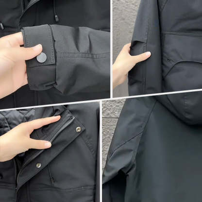 Winter Warm Windproof Hooded Jacket for Men