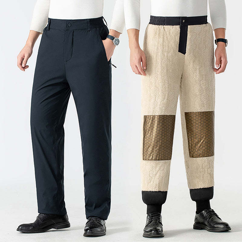 ⏳Limited-time 50% off⏰Men’s Cozy Thermal Pants With Graphene Knee Pads👖