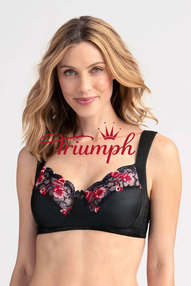 TRIUMPH - 3 DIELY (65A-120H) 💝 VYŠÍVANÉ BIELE OBLEČENIE ✨-GR