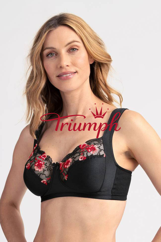 TRIUMPH - 3 DIELY (65A-120H) 💝 VYŠÍVANÉ BIELE OBLEČENIE ✨-GR