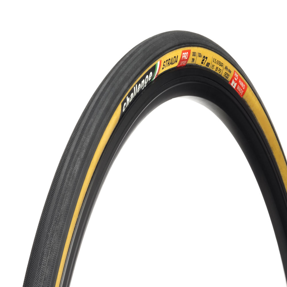 Challenge Strada PRO Handmade 700c Folding Tyre / Tan