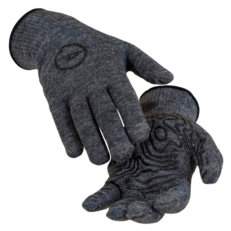 Defeet Duraglove ET Wool Blend Adventure Gloves - Gravel Grey