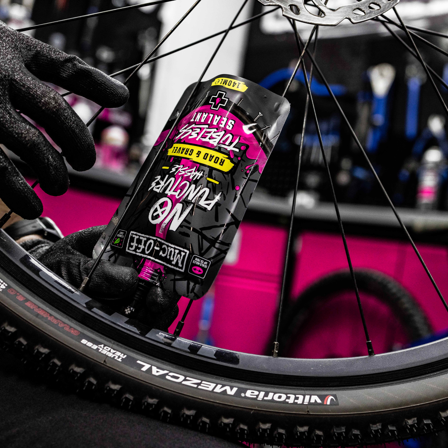 Muc-Off Road and Gravel Tubeless Sealant 140ml