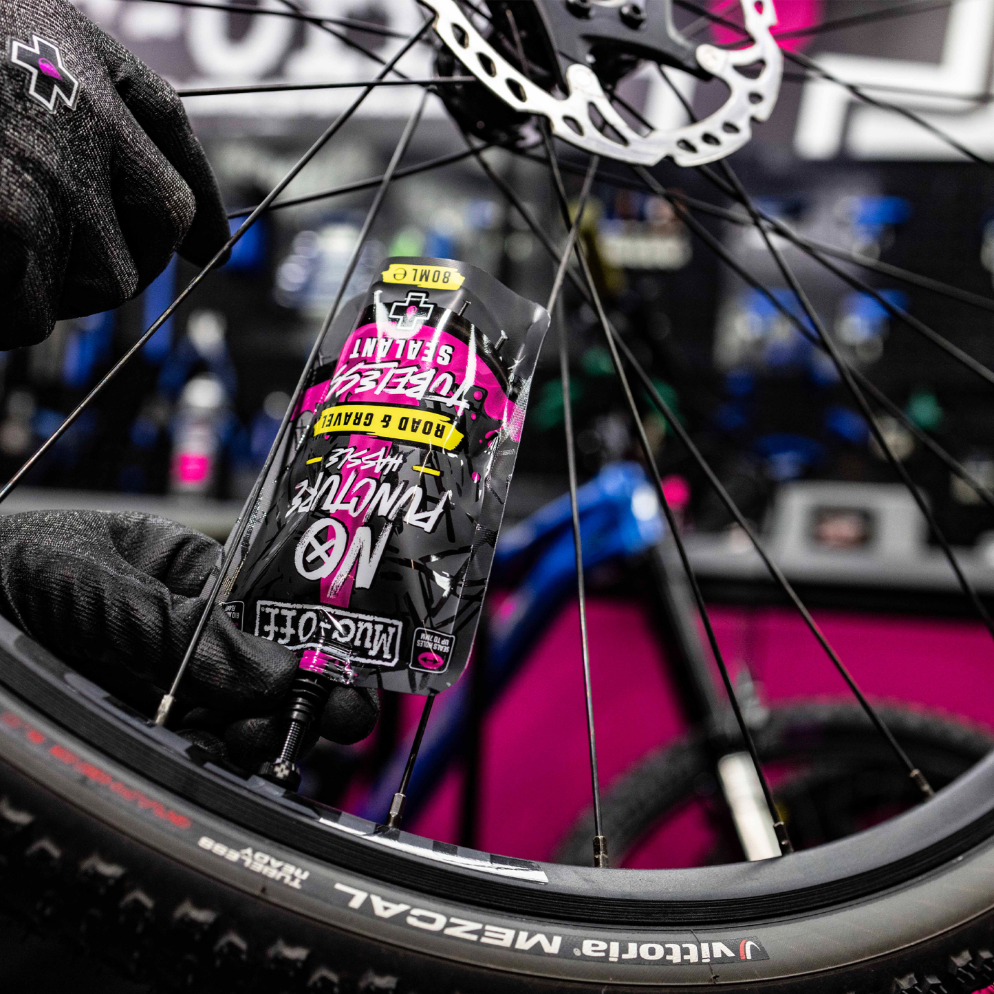 Muc-Off Road and Gravel Tubeless Sealant 80ml