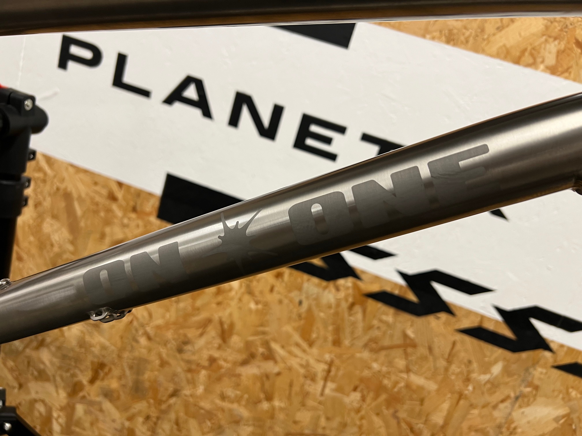 On-One Wrekker Titanium Mountain Bike Frame / Medium / Used