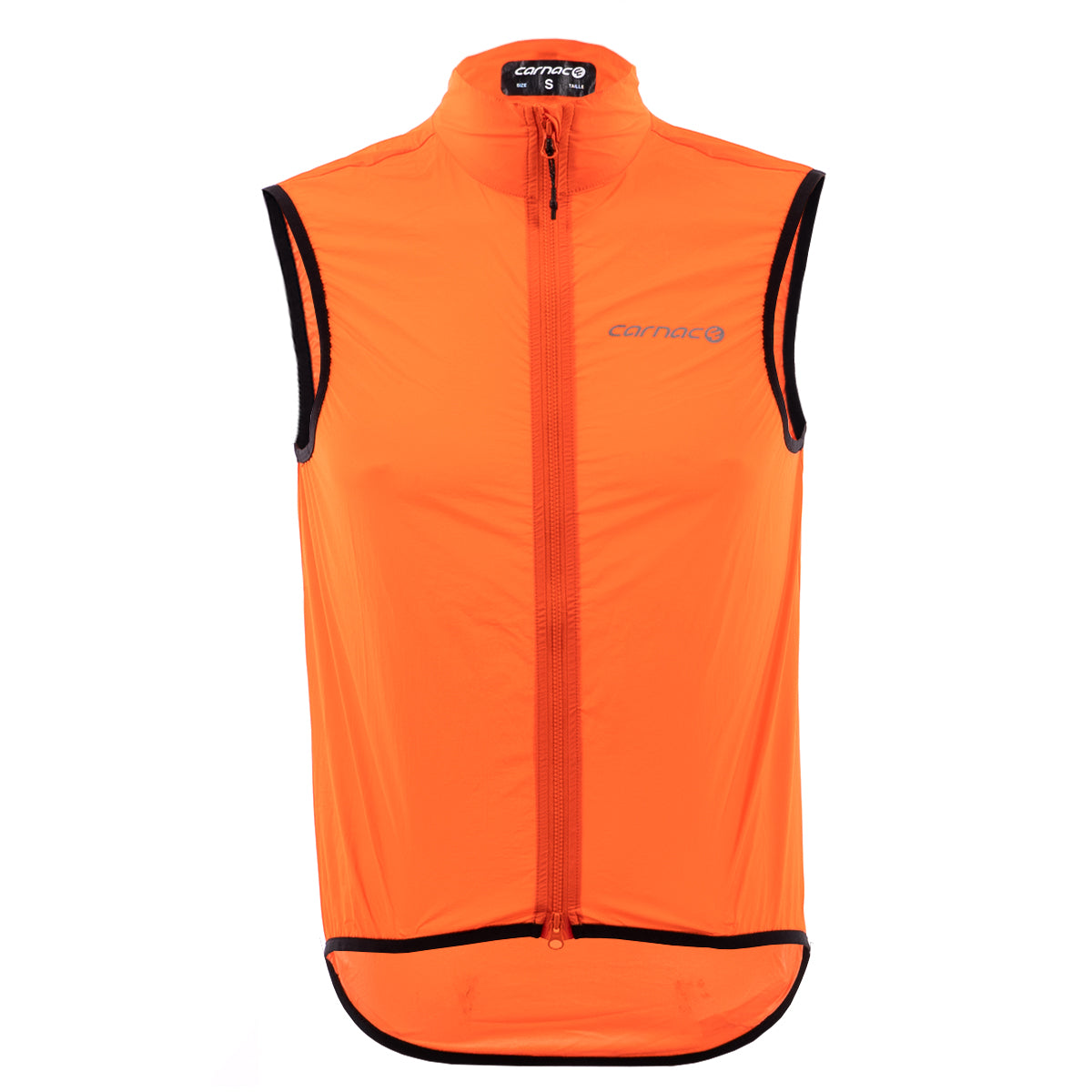 Carnac Lightweight Cycling Gilet Orange