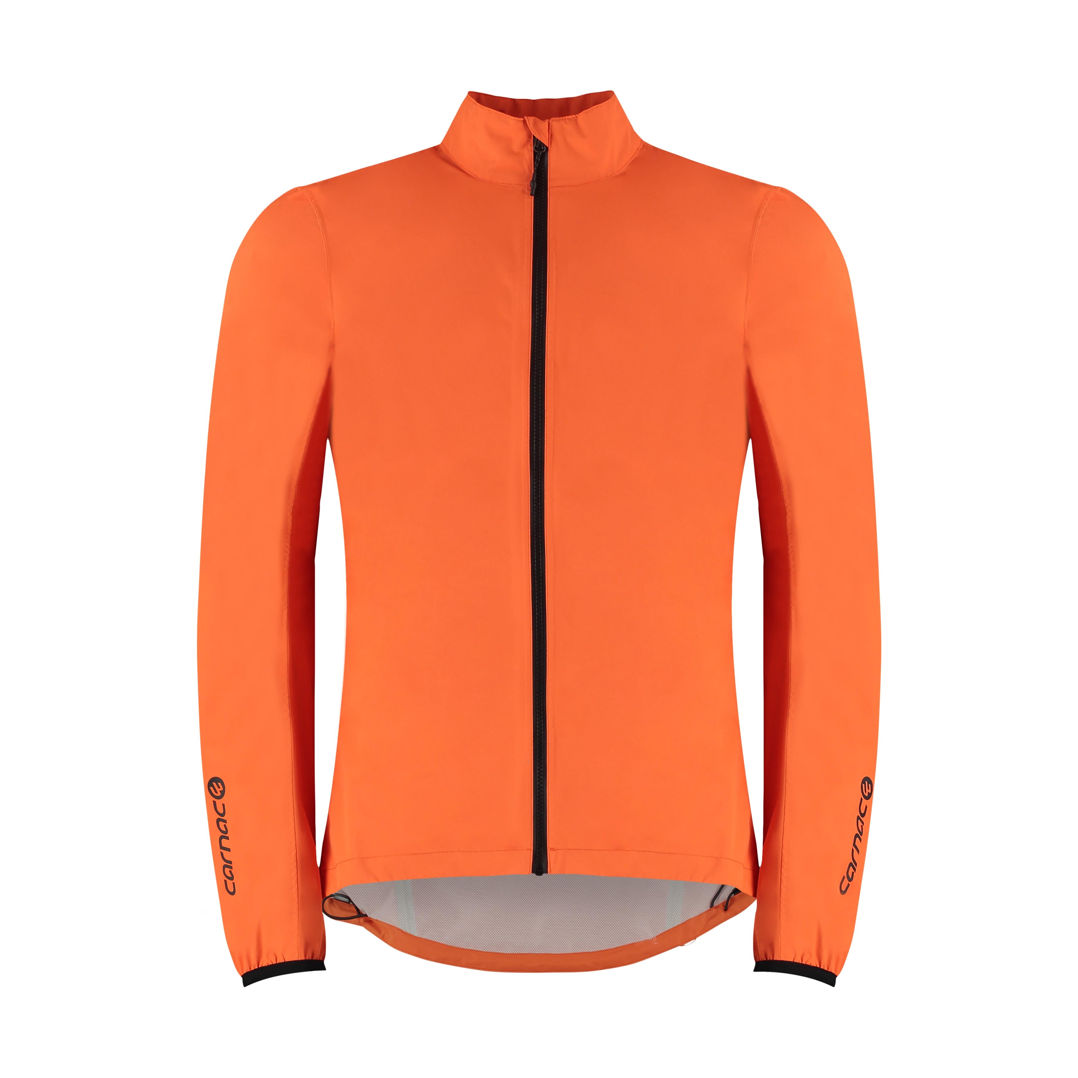 Cycling jacket orange best sale