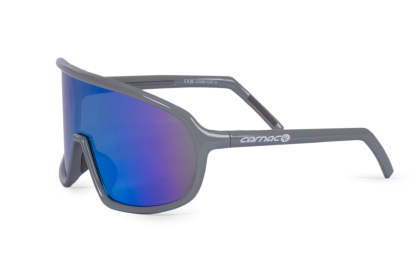 Carnac Para Sunglasses / Cool Grey Frame & Blue Revo Lens-Planet X